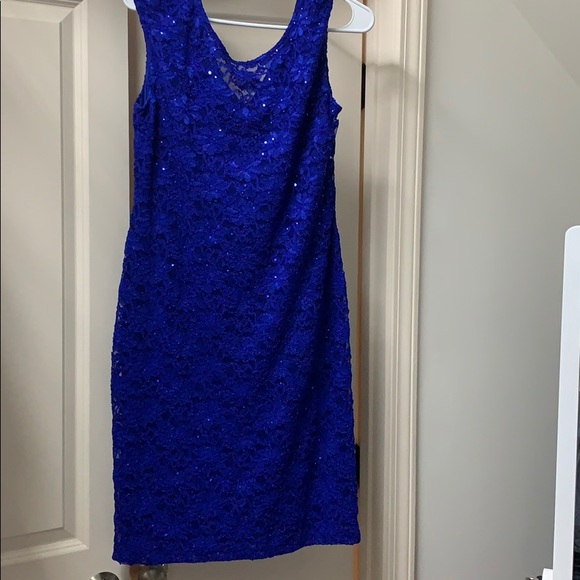 connected apparel Dresses & Skirts - Royal Blue Dress-NEVER WORN